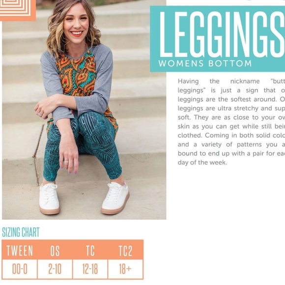 LuLaRoe TC Leggings - Picture 4 of 4